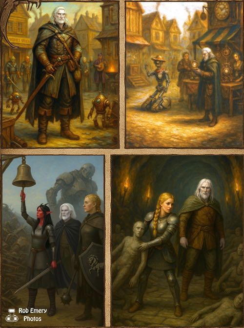 The Night Land - Salvage Syndicate Pt1a: investigating the graveyard.